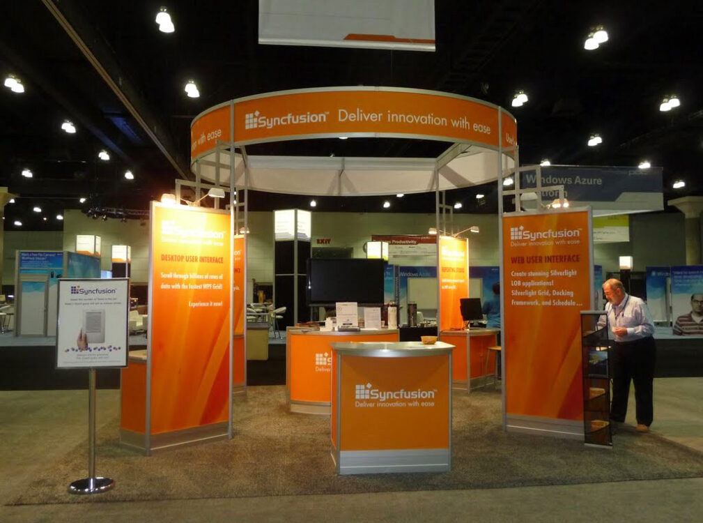 Messestand Syncfusion